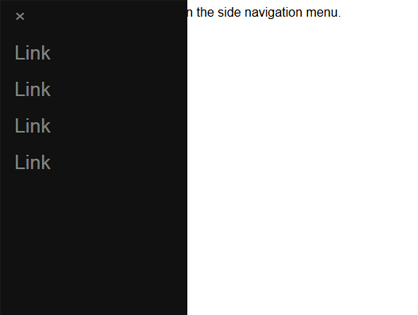 javascript - sidebar menu