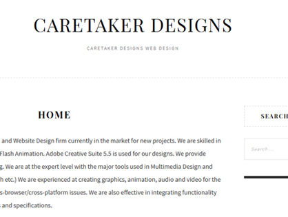 wordpress - caretakerdesigns